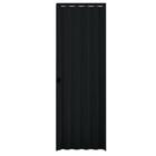 Porta Sanfonada Interna Plasbil PVC Relevo Preto, 210 x 70 cm