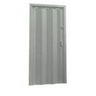 Porta Sanfonada PVC 0,60x2,10 Multilit Cinza - Plasflex