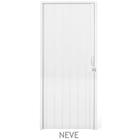 Porta Sanfonada PVC Plastilit 0,60X2,10m Branco Neve