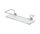 Porta Shampoo Reto Com Base De Vidro Hidrolar 30cm