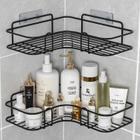 Porta Shampoo Sabonete Organizador Suporte De Canto Parede Banheiro Box Prateleira