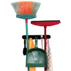 Porta Suporte de Parede para Vassoura Rodo Pá Prático e Resistente com ganchos