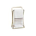 Porta Toalha Rosto Lavabo Suporte Dourado Fosco Ouro Velho - ARTHI