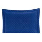 Porta Travesseiro Requinte Avulso 65x45cm - Azul Royal