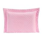 Porta Travesseiro Requinte Avulso 65x45cm - Rosa