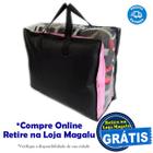 Porta Tudo com Alça - Reforçado e com Visor - Multiuso - Guarda Roupas - Ideal para edredon, cobertor, colcha - PANAMI