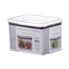 Porta-Tudo Fresh Hermético com Escorredor Lumini 1.800 Ml C 18,3 X L 13,3 X A 13 1371