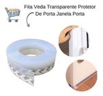 Porta Veda Fresta Porta Transparente Porta Pivotante 1Mt - HDL