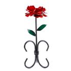 Porta Velas Votiva E Palito Rosa Metal 30Cm - Escolha A Cor