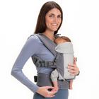 Portador de bebê Beco Gemini Newborn to Toddler 3D Mesh Grey - Beco Baby Carrier