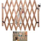 Portao Retratil Grade Bambu Cachorro Pet Criança Bebe Gato Safonada Ajustavel Barramento Segurança