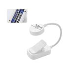 Portátil Mini Clipe Led Livro Lâmpada Proteção Para Os Olhos 3 Cores Usb Alimentado Por Bateria Luz
