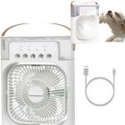 Portátil Ventilador de Mesa Mini Branco - LIPPIN