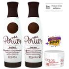 Portier Cacao Escova Tratamento Progressiva 2x1L + ciclos