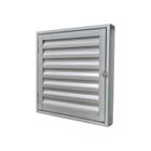 Portinhola Porta Alçapão Alumínio Galvanizado 60x60 R120 Silver - Prata