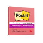 Post-it Colorido Adesivo Rosa Poppy 76x76mm 90F