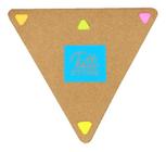 Post It Notas Adesivas Bloco De Notas Triangular - Tutti Store