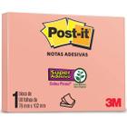 POST-IT Reciclado Damasco 76MM X 102M 3M Notas Adesivas 90 Folhas