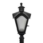 Poste de ferro colonial linha sinhá 170cm preto
