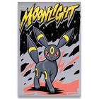Poster 42Cm X 30Cm A3 Brilhante Pokémon Umbreon B5