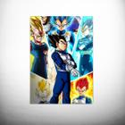 Poster Adesivo Anime Dragon Ball Z Goku Gohan Goten - Cogumelo