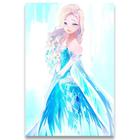 Poster Decorativo 42Cm X 30Cm A3 Brilhante Frozen Disney - Bd net collections