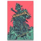 Poster Decorativo 42cm x 30cm A3 Brilhante Metallica