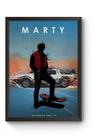 Poster Moldurado Car Legends Marty Quadro - Fanarte