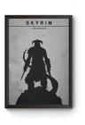 Poster Moldurado Skyrim Quadro - Fanarte