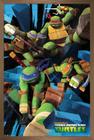 Poster Trends International Nickelodeon Teenage Mutant Ninja Turtles Attack Wall 57x87 cm com moldura