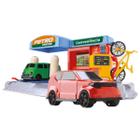 Posto Petro Orange Jeep Carrinho Orange Toys