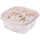 Pote 580ml Plasútil Fitness Micro-ondas Freezer Geladeira Atóxico Plástico Freezer Cozinha Marmita