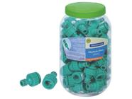 Pote 75 pecas de adaptador em plastico rosca de 3/4 e bucha de reducao 1/2 para jardim tramontina