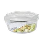 Pote 950ml Vidro Redondo Alimento Marmita Hermético 4 Trava - QUALITY HOUSE