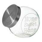 Pote Baleiro Vidro Tampa Home Sweet Home 700Ml Casambiente