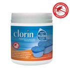 Pote Cloro tablete piscina inflavel contém 30 pastilhas 20g