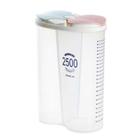 pote com divissoria plastico 2500mL