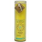 Pote de Chakra de Vela Amarelo Não Perfumado,17 OZ por Aloha Bay