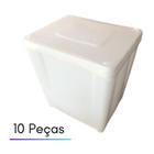 Pote De Sorveteria 10L - Kit 10 Peças