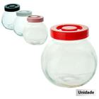 Pote de Vidro 190ml Mini Baleiro Color - GN COMERCI