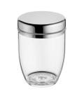 Pote De Vidro Com Tampa 300 ml Tampa Inox Multiuso Temperos