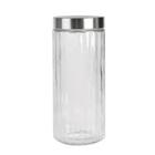 Pote de Vidro Invicta Liso com Tampa Inox 2,2L