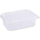 Pote Descartável 1000ML Retangular com Tampa Pacote com 24