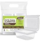 Pote Descartável 250 Ml Freezer Micro-Ondas Marmita - 24 Un.