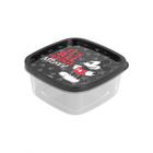 Pote em Plástico Transparente/Preto Mickey Mouse 1,1L - Plasutil