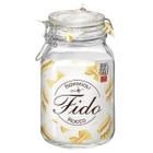 Pote Fido Italiano Hermético De Vidro 1 Litro Bormioli Rocco