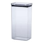 Pote Hermético Acrílico Retangular Lumini Empilhável 2600ml