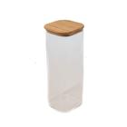 Pote Hermético Borosilicato Bambu Tampa Quadrada 2050ml Yoi