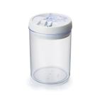 Pote Hermético Cristal Redondo 1500 Ml Injeplastec