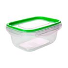 Pote Hermético de Plástico com Travas Retangular 500ml - Tritec